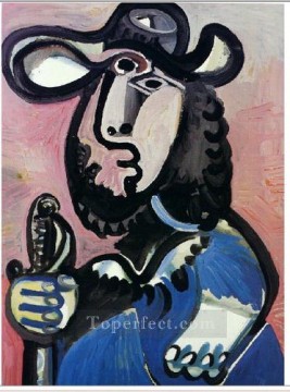 Pablo Picasso Painting - Mosquetero 1972 cubismo Pablo Picasso